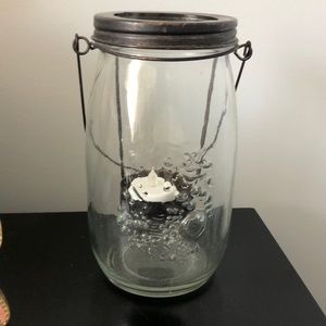 Decorative Glass Candle Holder